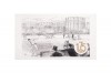 175th Surrey CCC Tea Towel Gasometer